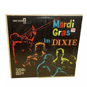 The Mardi Gras Dixielanders Mardi Gras Dixieland (Vinyl) Coronet CX-14 Good LP